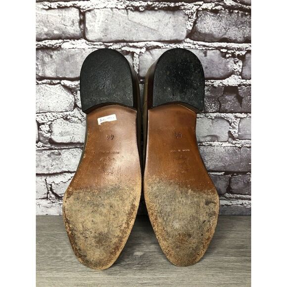 Rodi Taupe Leather Cap Toe Oxfords Lace Up Dress Shoes Men Sz 44EU/11M US - Picture 15 of 16